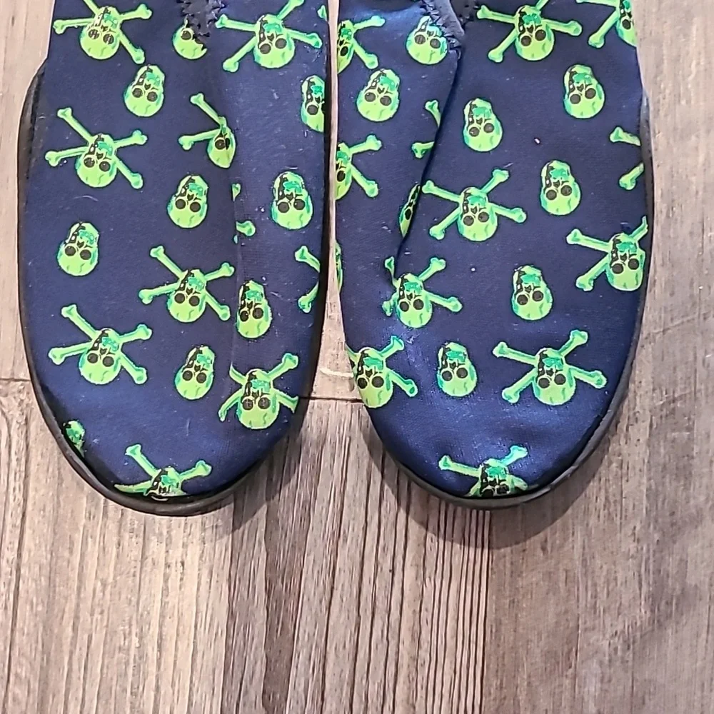 Children's Plaxw Skull Pattern Water Shoes Size 2/3